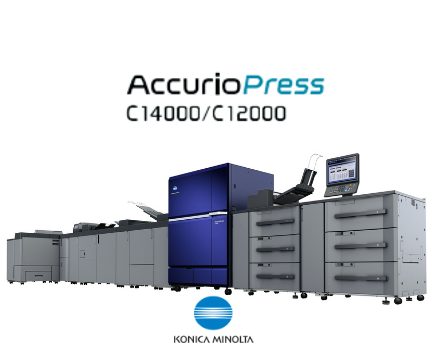 Konica Minolta : AccurioPress C14000 y C12000