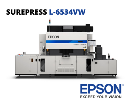 EPSON Impresora digital de etiquetas UV- SUREPRESS L-6534VW