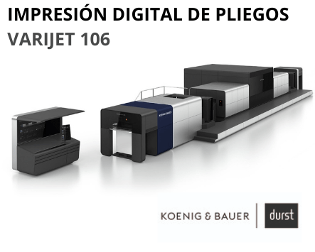 Impresora Digital para cartones VariJet 106