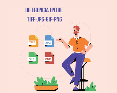 Diferencia entre PNG, JPEG, GIF y TIFF