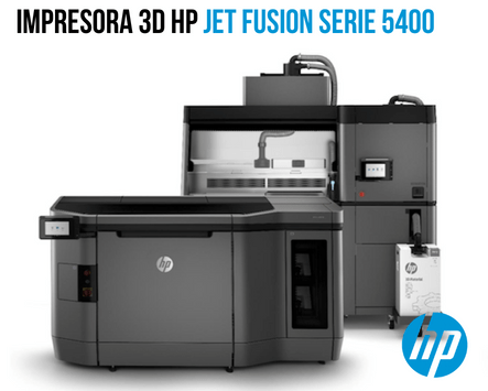 Impresora 3D Jet Fusion Serie 5400 de HP