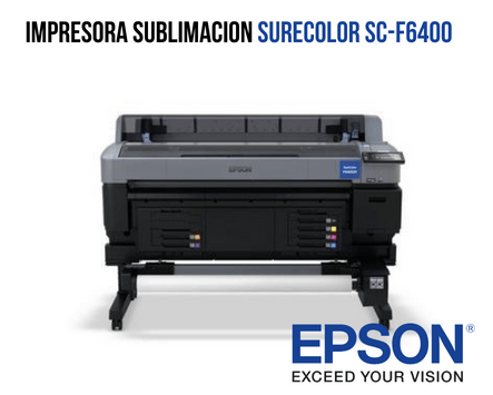 Impresora de Sublimacion SURECOLOR-F6400 de EPSON