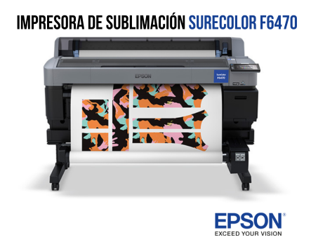 "Impresora de SublimaciónSureColor F6470 de Epson"