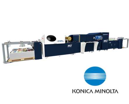 "Impresora de realce digital B2 de Konica Minolta"
