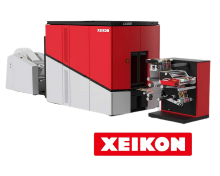 Impresora de etiquetas de tóner LX3000 de Xeikon